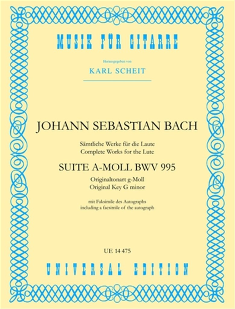 Suite A Bwv995 (Luit)